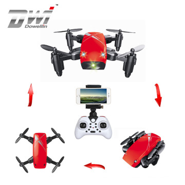 DWI Dowellin Mini S9 Micro Foldable RC Quadcopter With Headless Mode 360 degree Roll